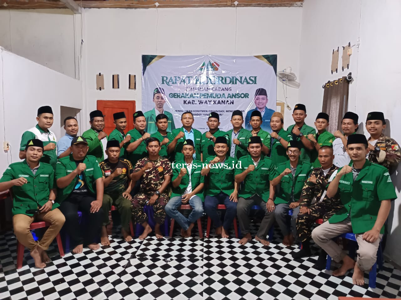 Gelar Rapat Koordinasi, PC GP Ansor Rapikan Barisan Jelang Pelantikan