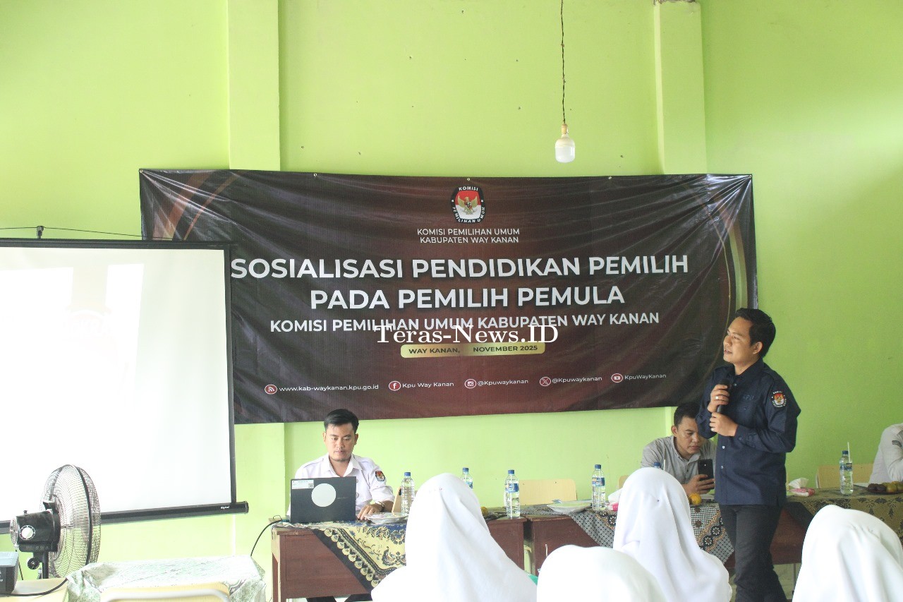 Tingkatkan Partisipasi Pemilih, KPU Way Kanan Gencar Sosialisasi Pendidikan Pemilih