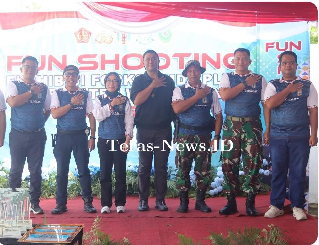 Bupati Ayu Asalasiyah Ikuti Fun Shooting Forkopimda Plus Way Kanan Cup 2025